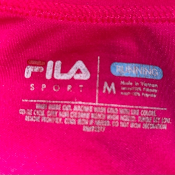 FILA Athletic Running shirt size medium - Picture 3 of 5